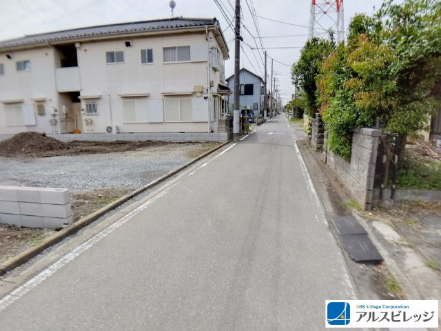 売地／ふじみ野市大井中央　第３期の前面道路含む現地写真|前面道路の様子です