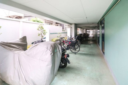 菱和パレス小竹向原の駐輪場