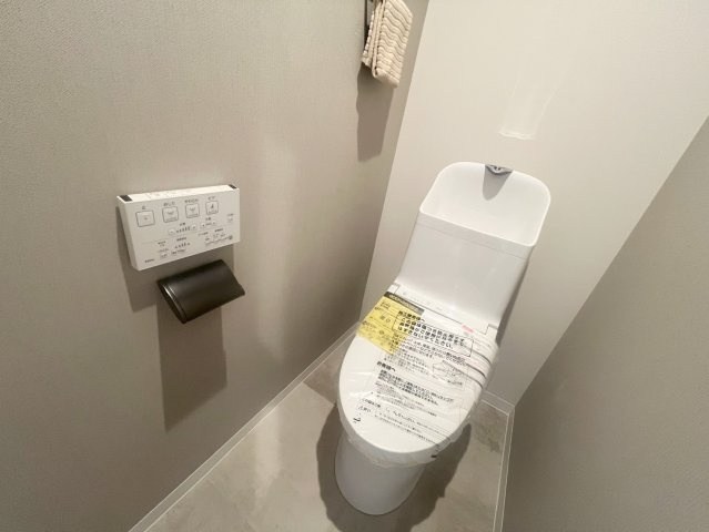 シティ武蔵藤沢のトイレ|落ち着いた色調のトイレです