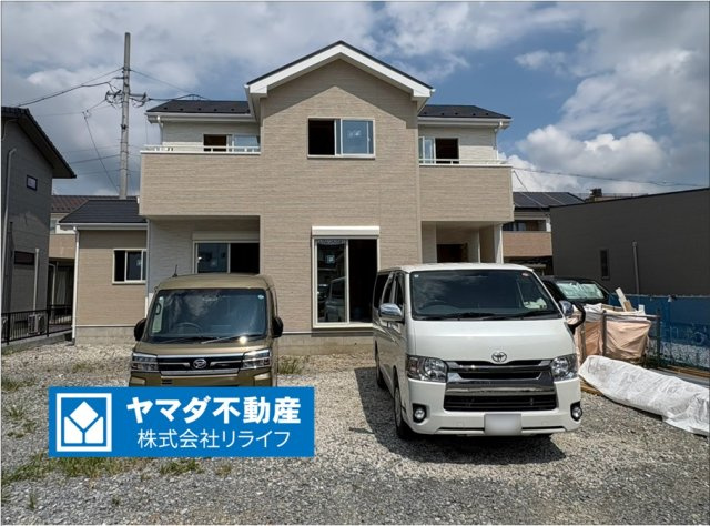 新築戸建　岐阜市世保北　全２区画分譲の外観|「現地（2026年9月1日）撮影」　
■外観写真　
■ヤマダ不動産　株式会社リライフ　