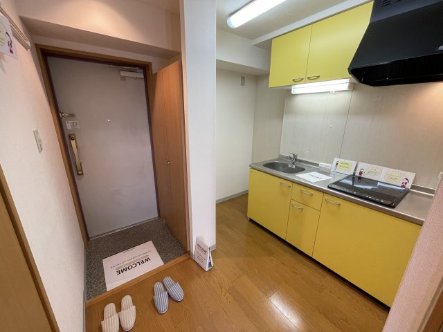 アルバ南柏の玄関