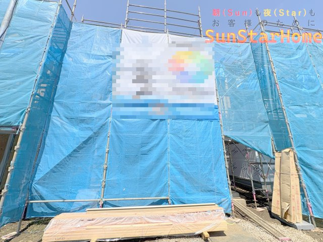 【サンスターホーム】瑞穂町南平2丁目　省エネ住宅E号棟の外観