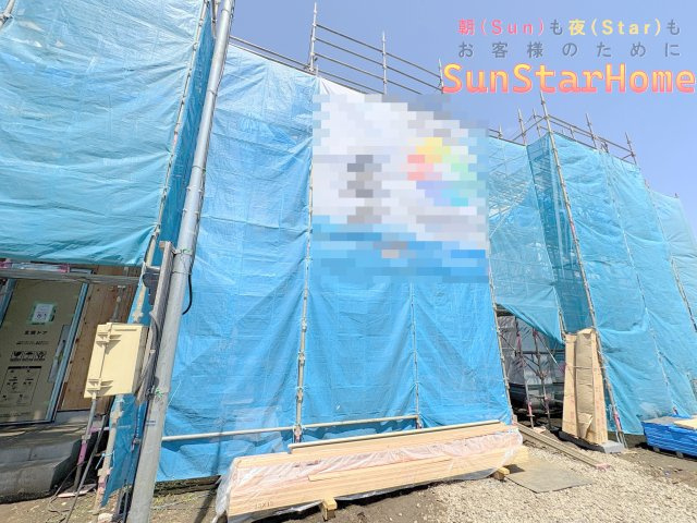 【サンスターホーム】瑞穂町南平2丁目　省エネ住宅E号棟の外観