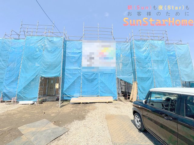 【サンスターホーム】瑞穂町南平2丁目　省エネ住宅E号棟の外観