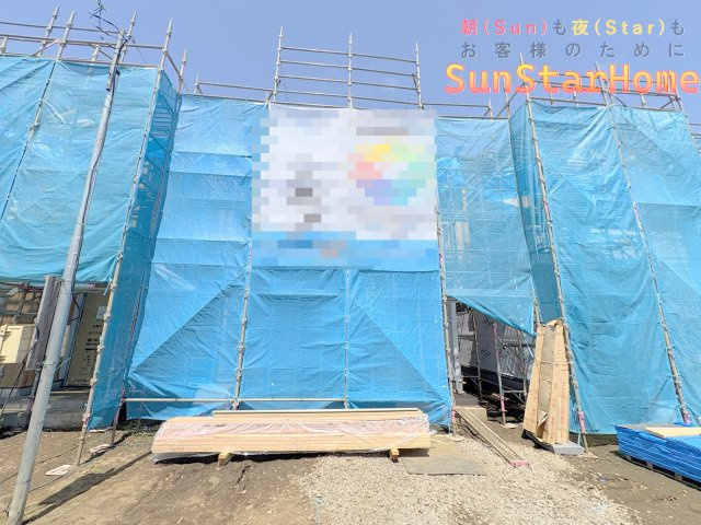 【サンスターホーム】瑞穂町南平2丁目　省エネ住宅E号棟の外観