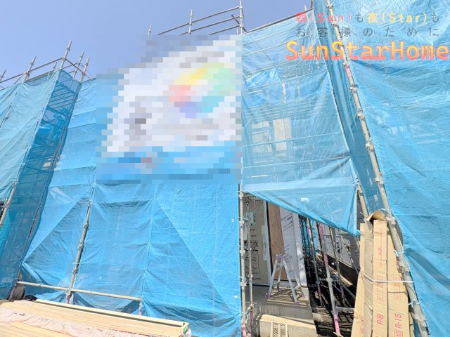 【サンスターホーム】瑞穂町南平2丁目　省エネ住宅E号棟の外観