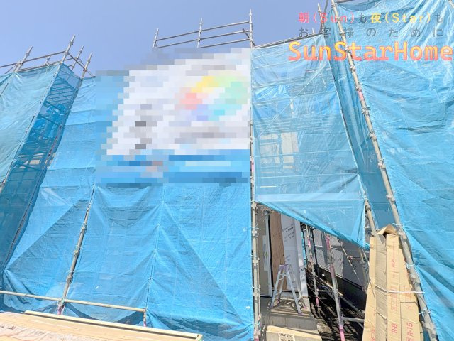 【サンスターホーム】瑞穂町南平2丁目　省エネ住宅E号棟の外観