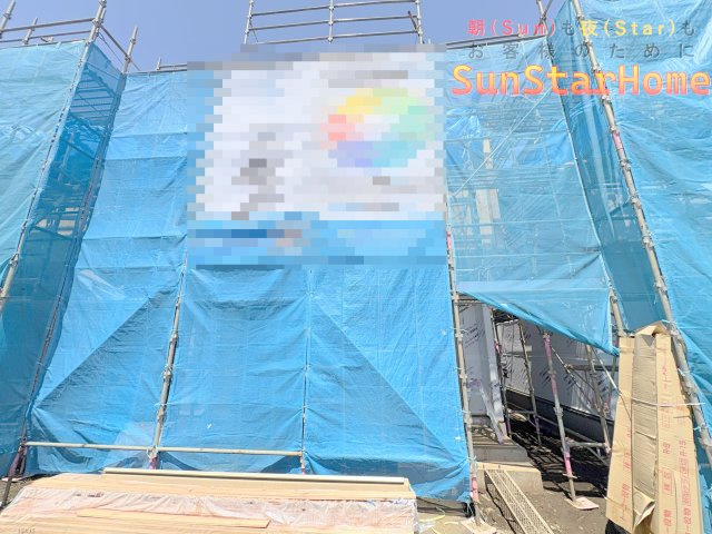 【サンスターホーム】瑞穂町南平2丁目　省エネ住宅E号棟の外観
