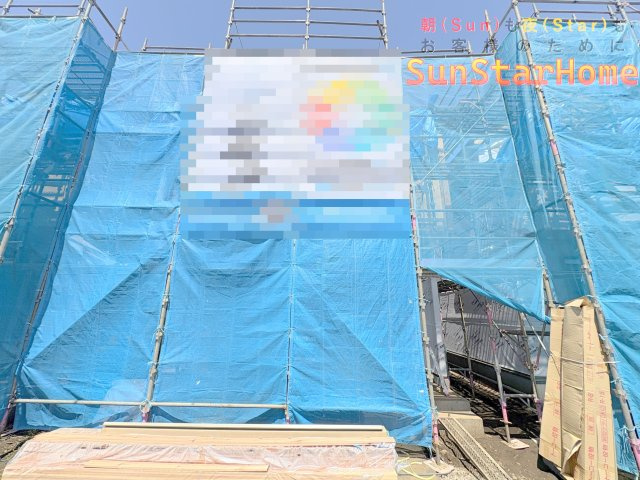 【サンスターホーム】瑞穂町南平2丁目　省エネ住宅E号棟の外観