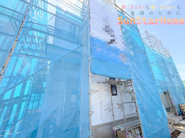 【サンスターホーム】瑞穂町南平2丁目　省エネ住宅B号棟の外観