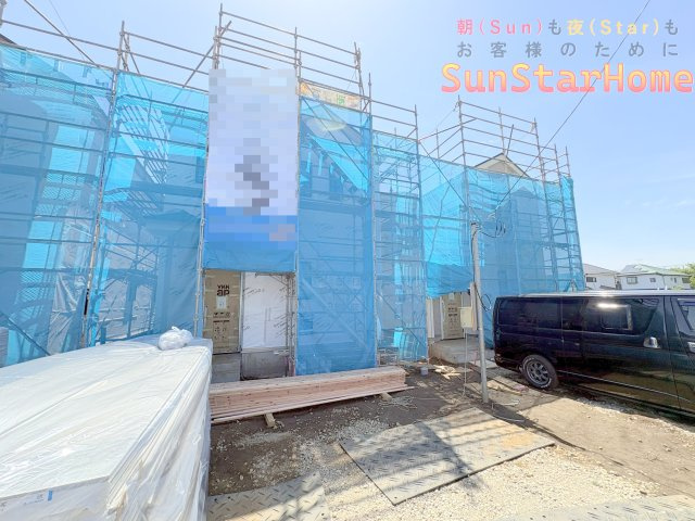【サンスターホーム】瑞穂町南平2丁目　省エネ住宅B号棟の外観