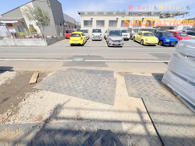 【サンスターホーム】瑞穂町南平2丁目　省エネ住宅B号棟の駐車場