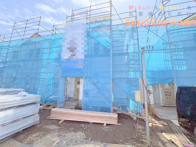 【サンスターホーム】瑞穂町南平2丁目　省エネ住宅B号棟の外観