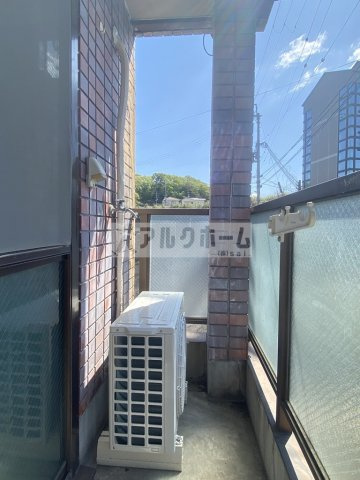 ECP高井田Ⅱのバルコニー