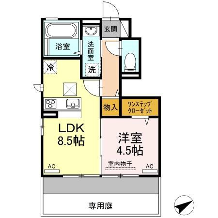 カサレナの間取り