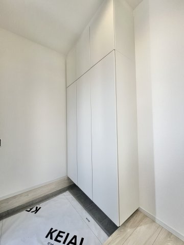 磐田市 川袋 1期の玄関|大きなシューズBOXが備えられ沢山収納できますので玄関がスッキリとできます！