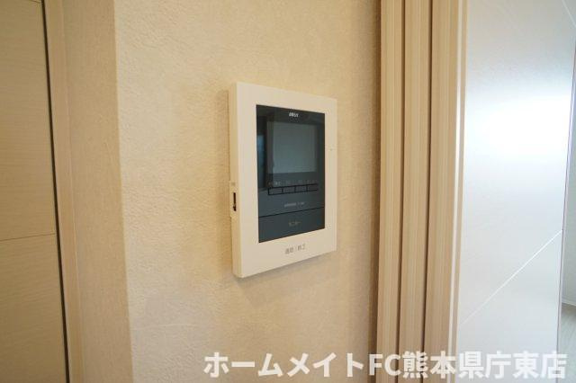 熊本市東区八反田３丁目のアパートのセキュリティ