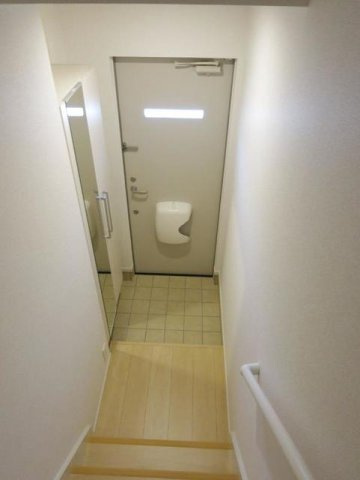 ポエム　ヴァン　ベールの玄関|明るい玄関です