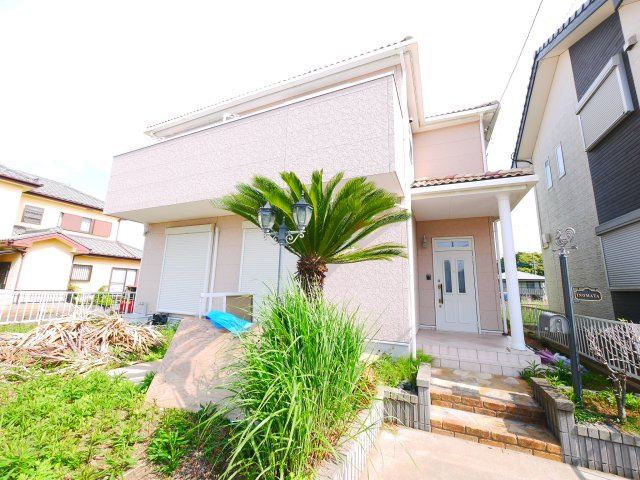 山武市成東　中古戸建の庭|平成19年6月築３LDKリビング約20帖 カウンターキッチン駐車2台可能　富士見台分譲地内