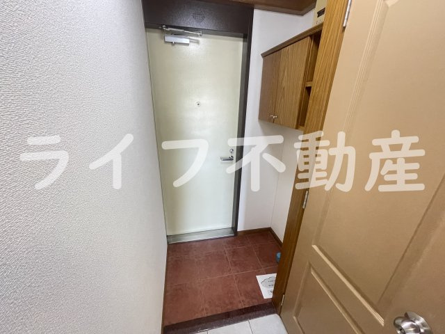 ラポール友愛Ⅰの玄関|ゆったりとした玄関です