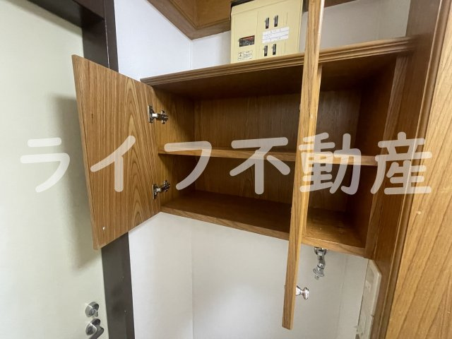 ラポール友愛Ⅰの収納|小物を収納するのに便利です