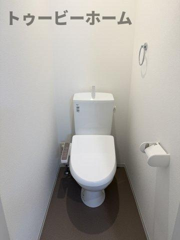 ジーメゾン狭山水野ブランカのトイレ|ゆったりとした空間のトイレです