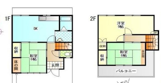 和歌山市小豆島の間取り