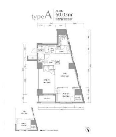 ＪＰ　ｎｏｉｅ　小石川富坂の間取り