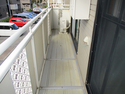 【バルコニー】 | カーサみつわ台H | ※同物件、同タイプ、間取り反転のお部屋です