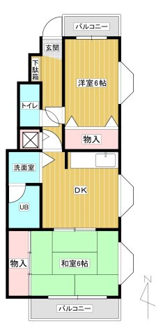 タウンハウス戸田の間取り
