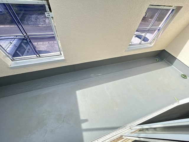 いわき市南台2丁目 中古住宅　陽当たり良好! 4LDK 不動産プラスのその他|ベランダです。お天気のいい休日は家族の布団も干せます　フカフカの布団で眠れる幸せ「ママに感謝」お日さまの香りが２日疲れた体をあたたかく包み込みます。