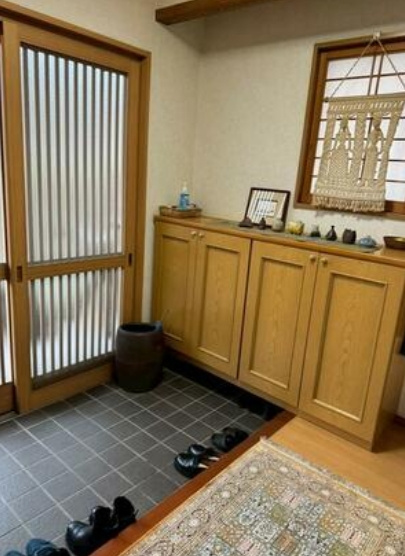 和歌山市善明寺の玄関