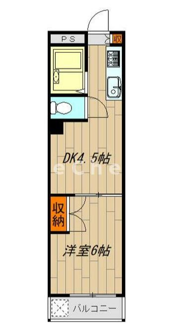 ヴェルテ落合の間取り