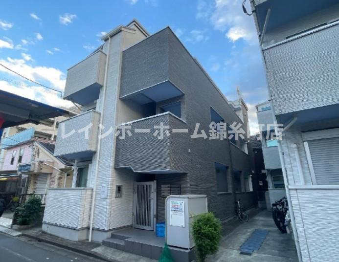 足立区大谷田３丁目のアパートの外観