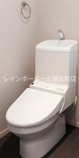 足立区大谷田３丁目のアパートのトイレ