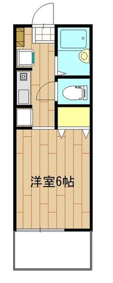 【間取り】 | ニューパレス北里2(ニューパレスキタザトツー)