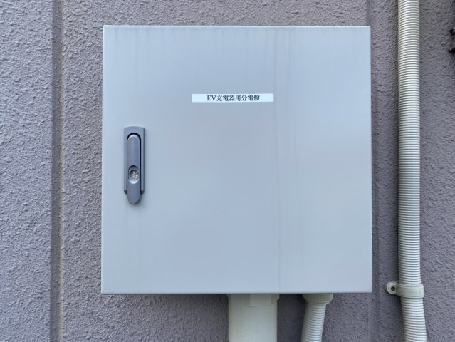 岐阜県瑞穂市牛牧　重量鉄骨造1棟アパートのその他|分電盤