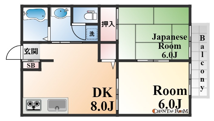 ディアス六甲の間取り