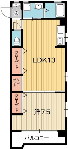 DRハウスⅢの間取り