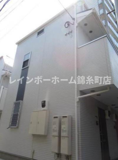 葛飾区四つ木２丁目のアパートの外観