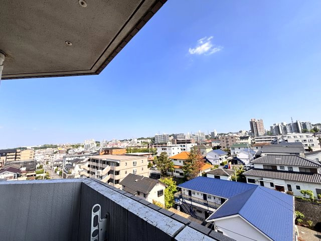 7階バルコニーからの眺望です