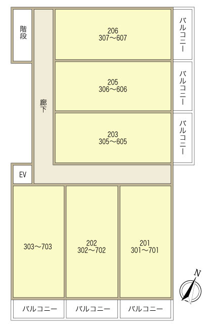 平面図　1階は店舗です