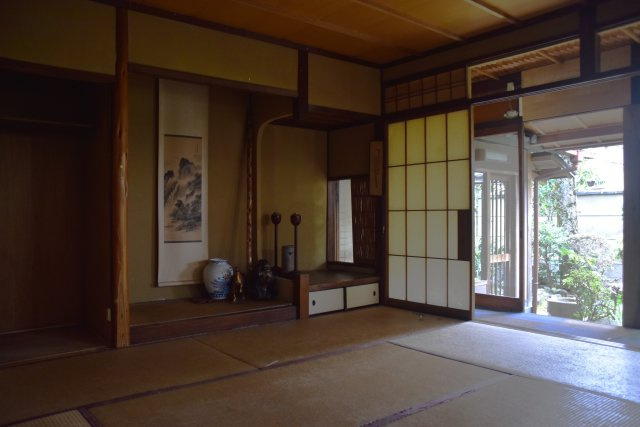百万遍 市中の山居 商いの町家の和室