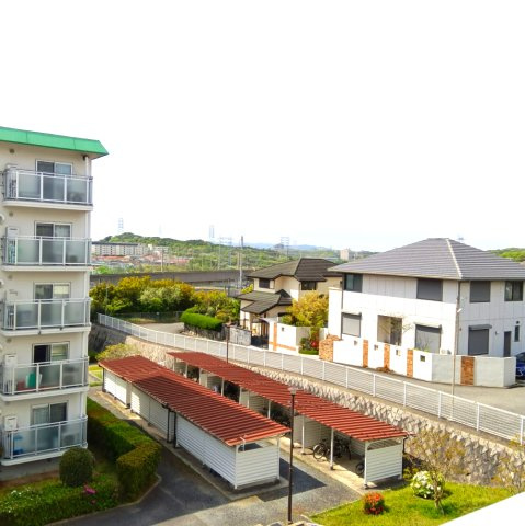 名谷15団地68号棟の展望
