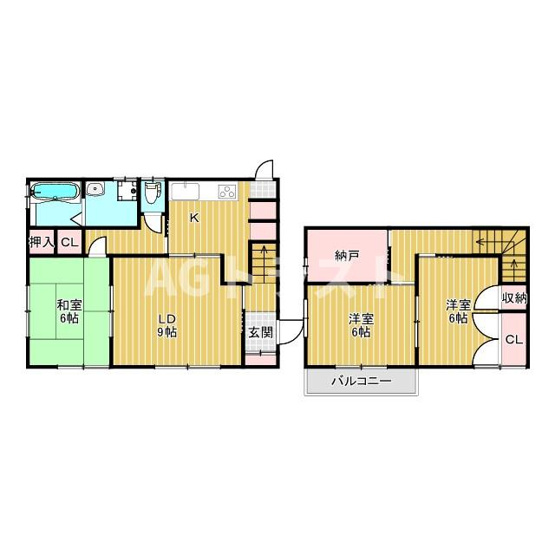 【間取り】 | 上尾本町２丁目戸建
