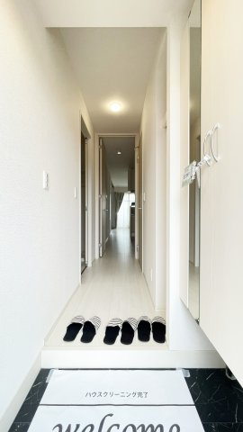 フレシールウッドの玄関