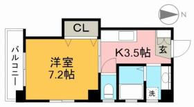 エスポワール大川筋の間取り|間取り図