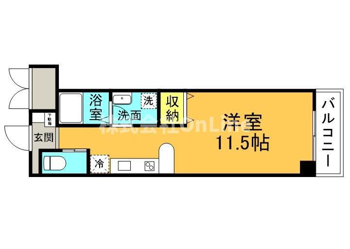 ガーデンパレス久宝寺の間取り