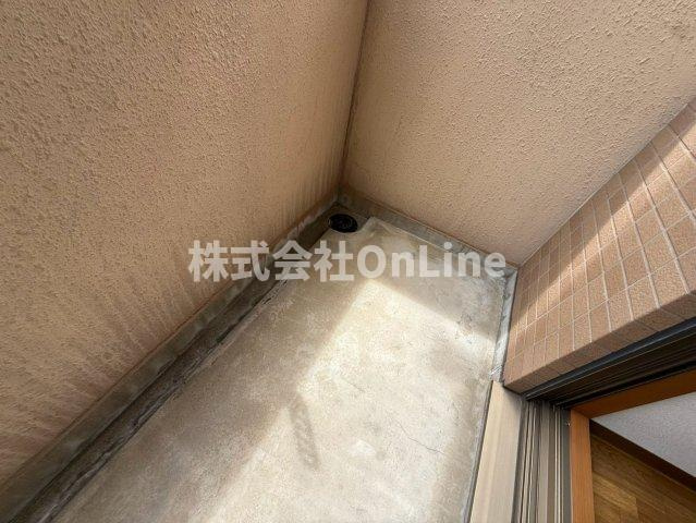 ガーデンパレス久宝寺のバルコニー