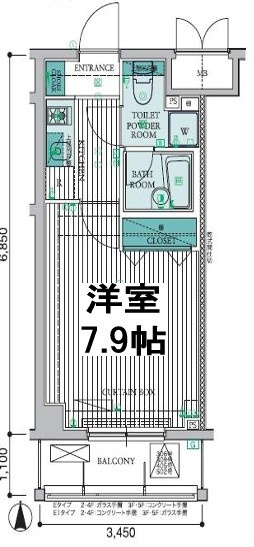 レヴィーガ大山の間取り